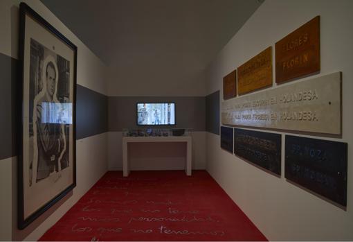 Una de las 'rosillas' del recorrido, con trabajos tempranos