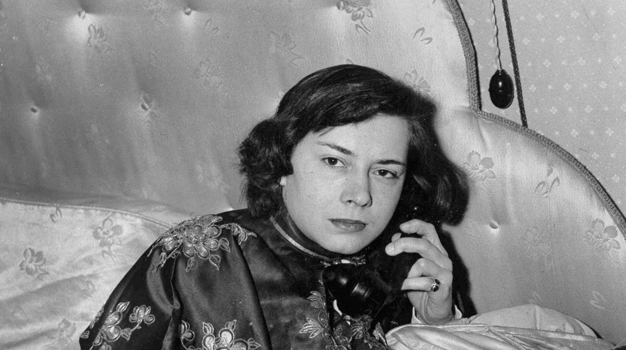 La escritora Patricia Highsmith, en una imagen de juventud
