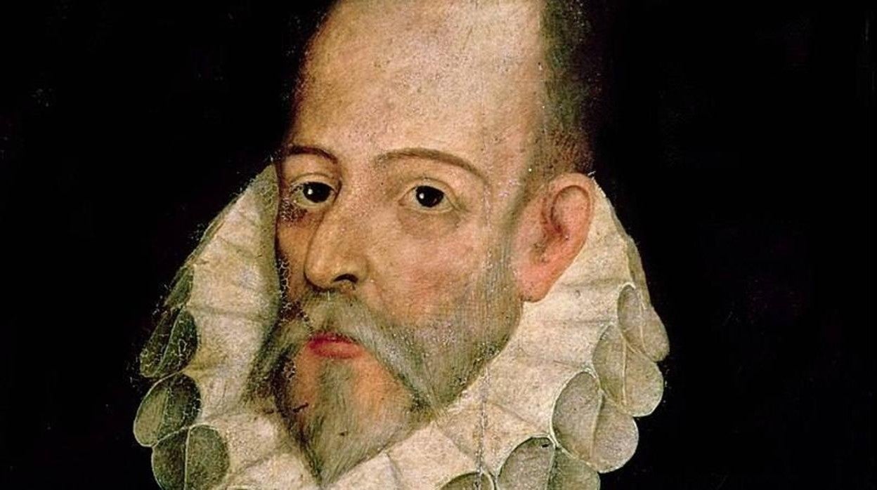 Retrato de Cervantes atribuido a Juan de Jáuregui