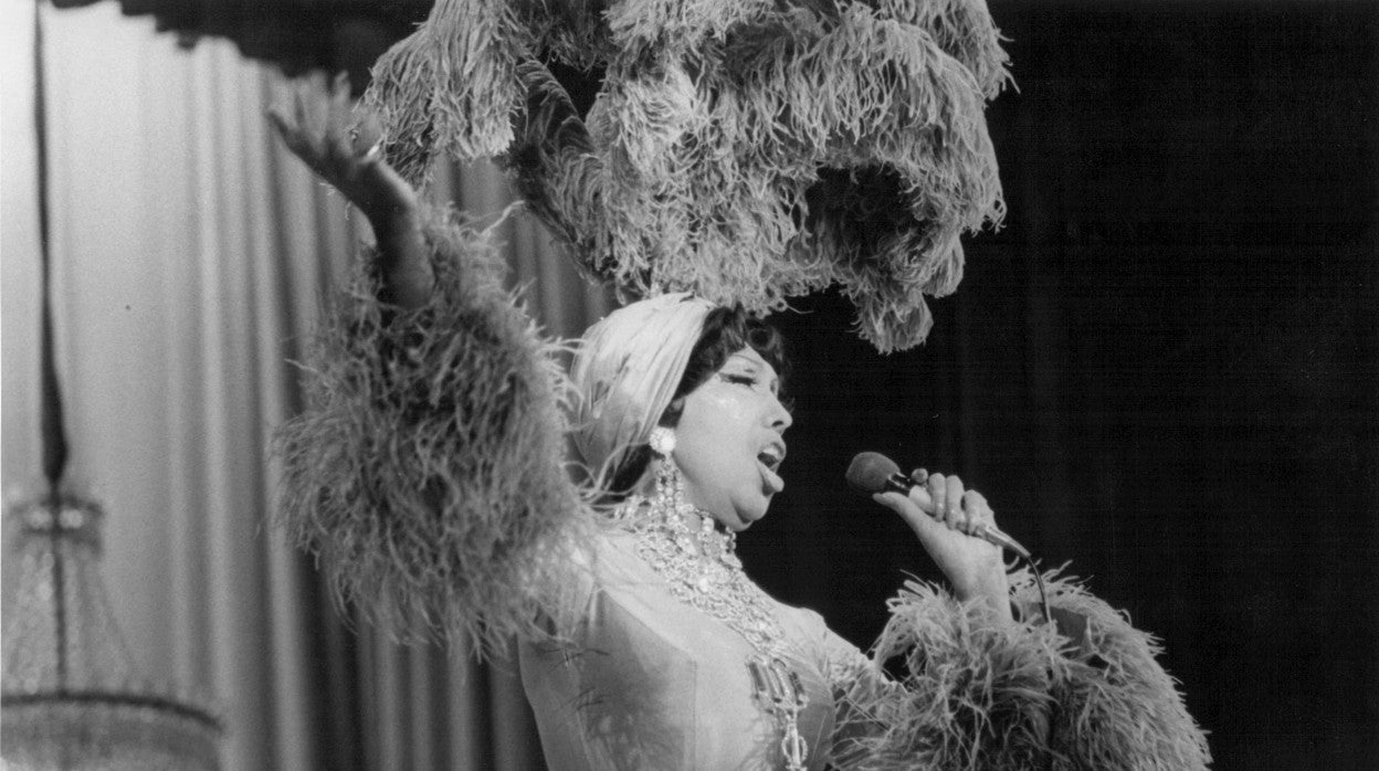 Joséphine Baker, en una de sus actuaciones