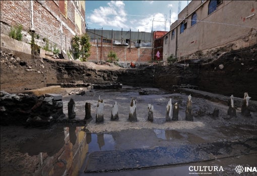 Las excavaciones en la vivienda