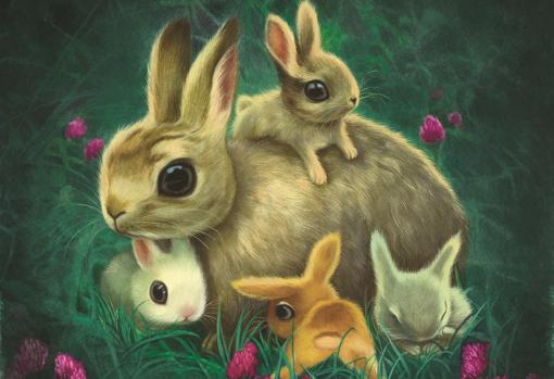 Familia de conejos en 'La mejor mamá del mundo'