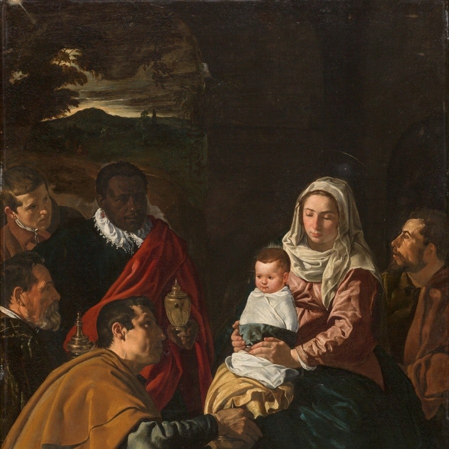 'Adoración de los Reyes Magos' (1619), de Diego Velázquez