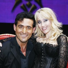 Con Geraldine Larrosa