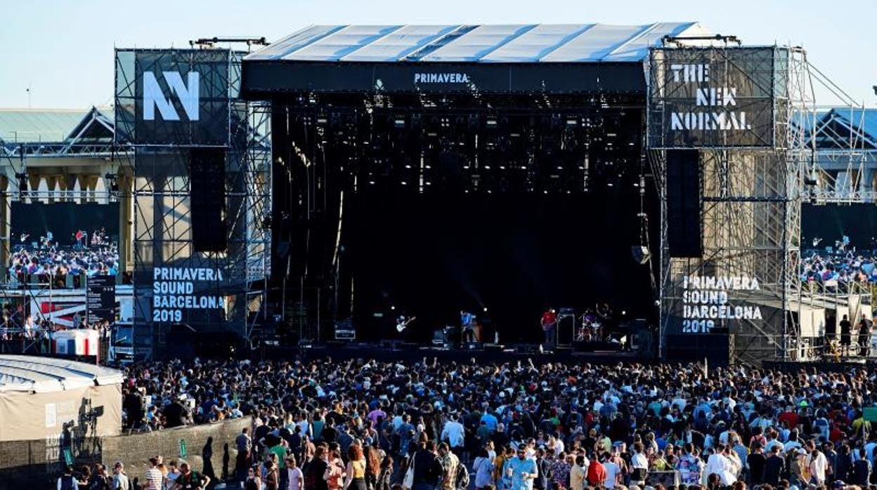 Imagen del festival en 2019, durante un concierto de Tame Impala