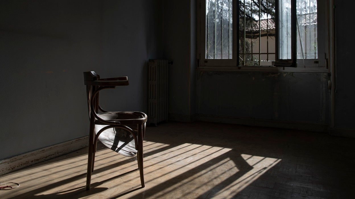 Una de las habitaciones de la casa Vicente Aleixandre