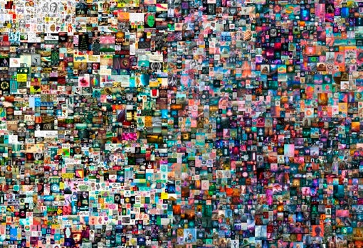 'Everydays: The First 5000 Days', de Beeple (detalle), obra digital vendida por 69 millones de dólares