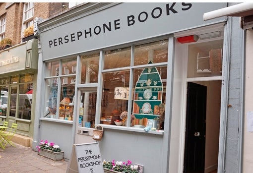 La librería y editorial Pershepone Books, fundada por Nicola Beauman