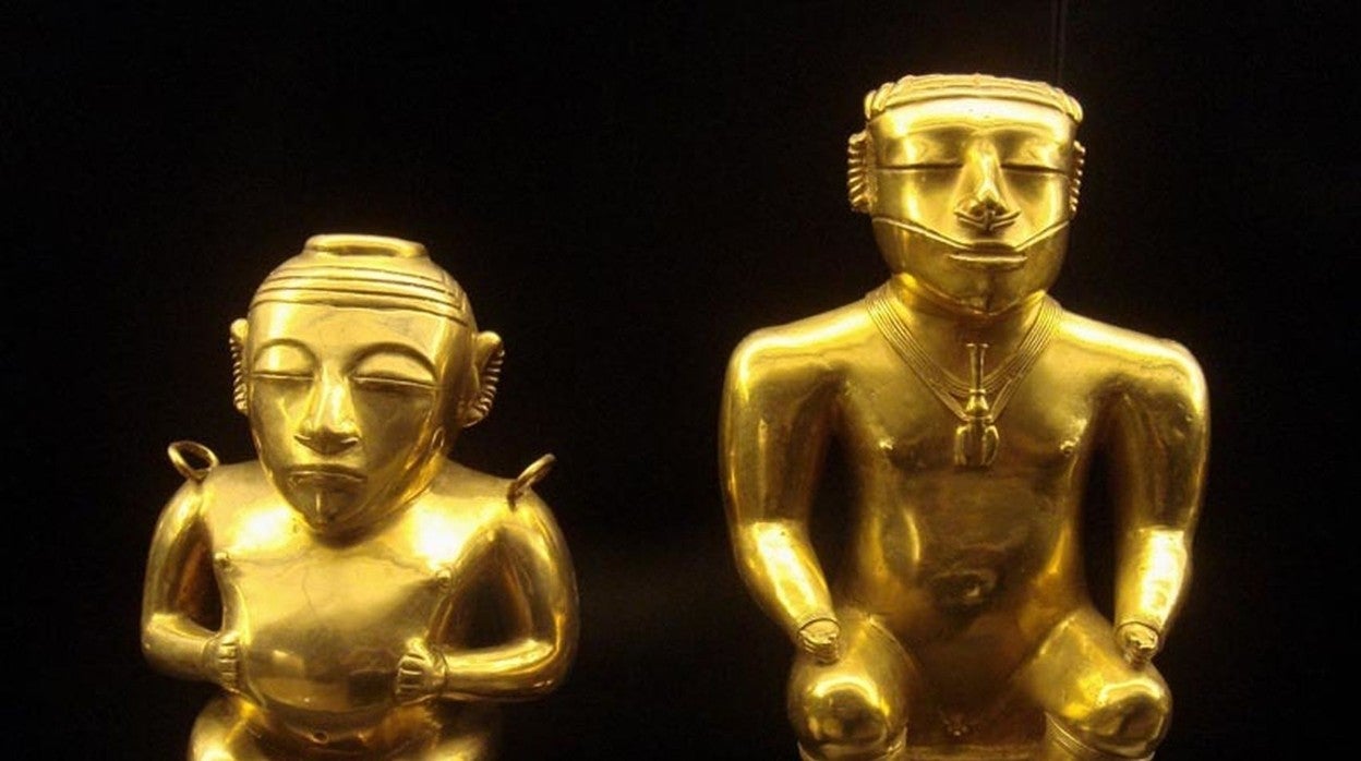 Piezas del Tesoro Quimbaya del Museo de América