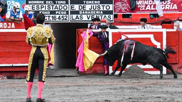 Emilio de Justo indulta un toro de César Rincón en la Feria de Manizales