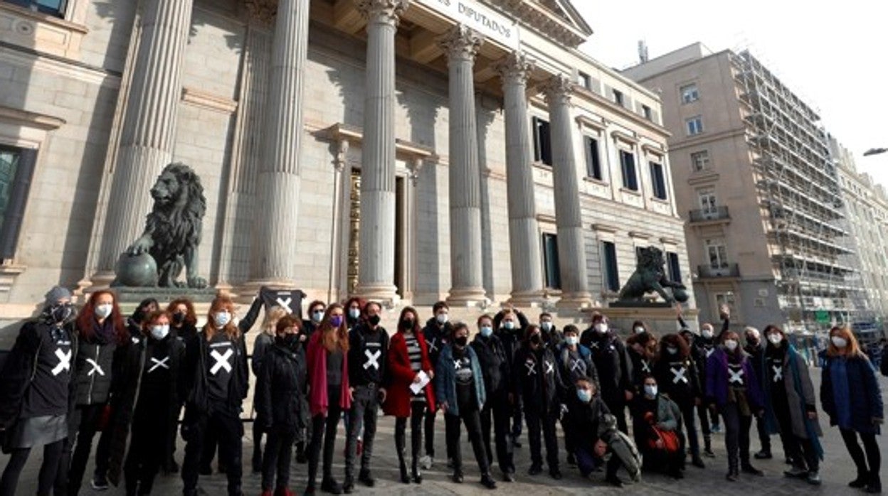 Los técnicos buscan apoyo a sus reivindicaciones en el Congreso