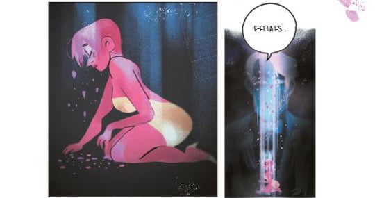 Viñeta de 'Lore Olympus'