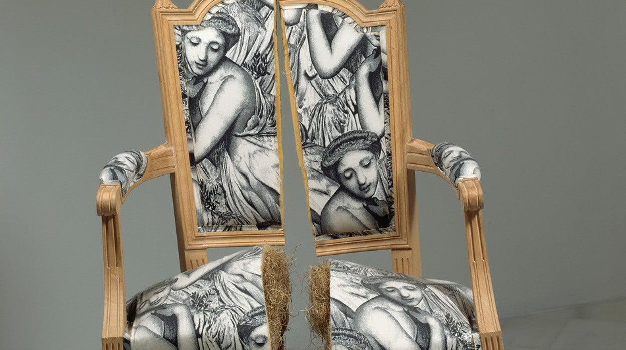 Detalle de 'Engañifa', de Brossa