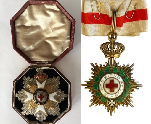 Las medallas de Don José Águila de Castro