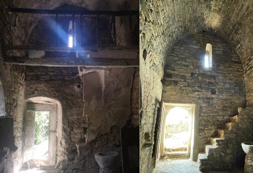 La iglesia de San Saturnino de Esperan, antes y después de la restauración