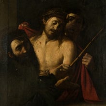 'Ecce Homo', atribuido a Caravaggio. Salía a subasta a 1.500 euros como círculo de Ribera