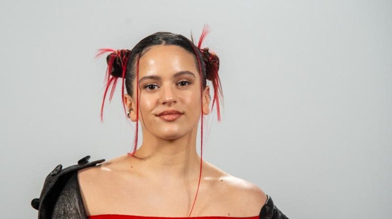 Rosalía, durante la promoción de 'Motomami' en Madrid