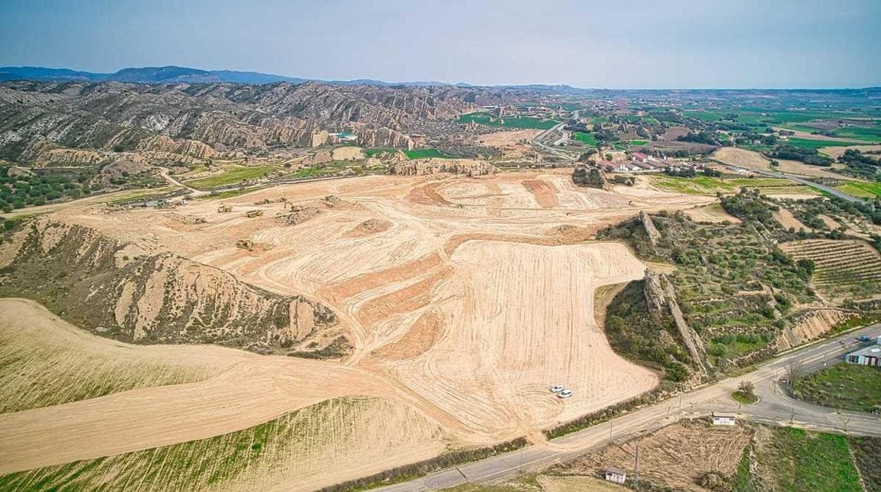 Los movimientos de tierras que han afectado al yacimiento de Les Corques II