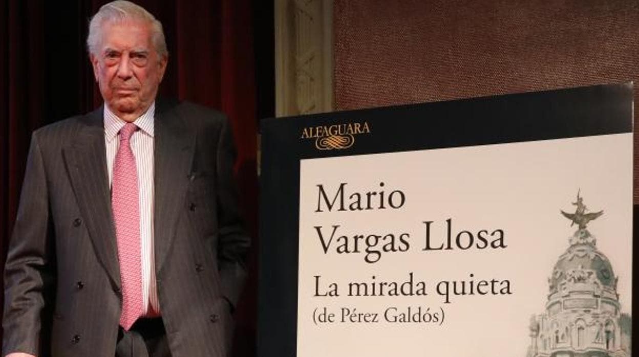 Vargas Llosa presenta su libro 'La mirada quieta (de Pérez Galdós)’ en el Ateneo de Madrid