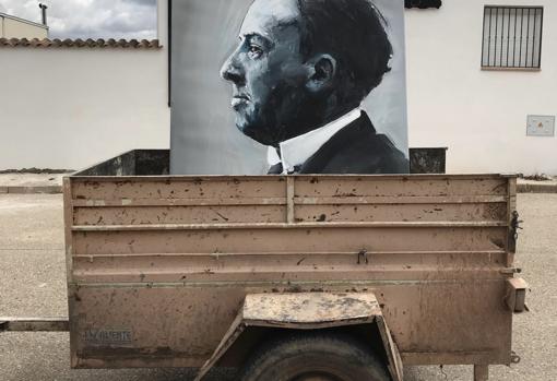 Detalle de uno de los proyectos de Ydáñez en Puente de Génave