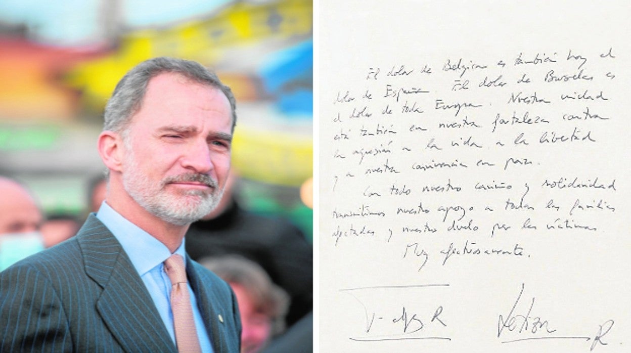 Una carta del Rey, ejemplo de escritura mediterránea