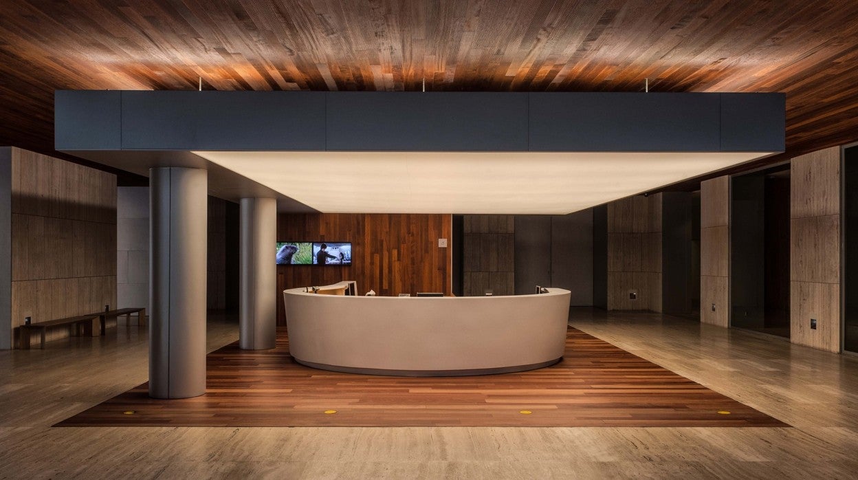 Vestíbulo de venta de entradas en el Museo Arqueológico Nacional