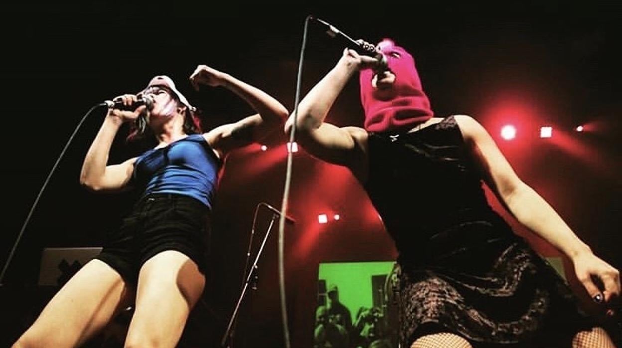 Las Pussy Riot en acción