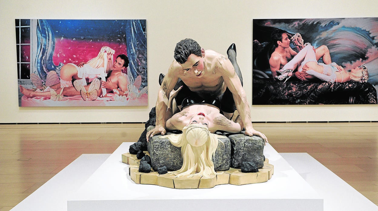 Exposición de Jeff Koons en el Museo Guggenheim de Bilbao
