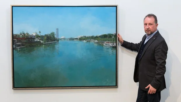 El pintor Francisco Escalera reivindica el realismo en una exposición en la galería Haurie de Sevilla