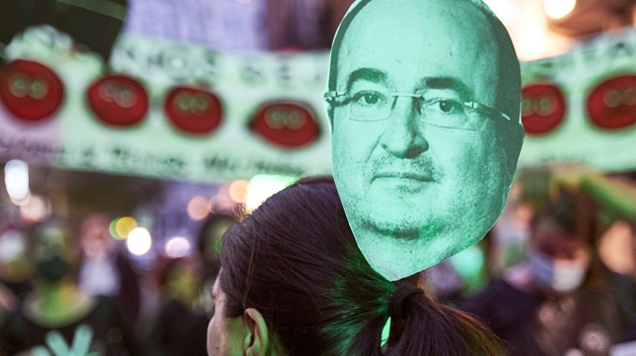 Protestas de los técnicos temporales del Inaem