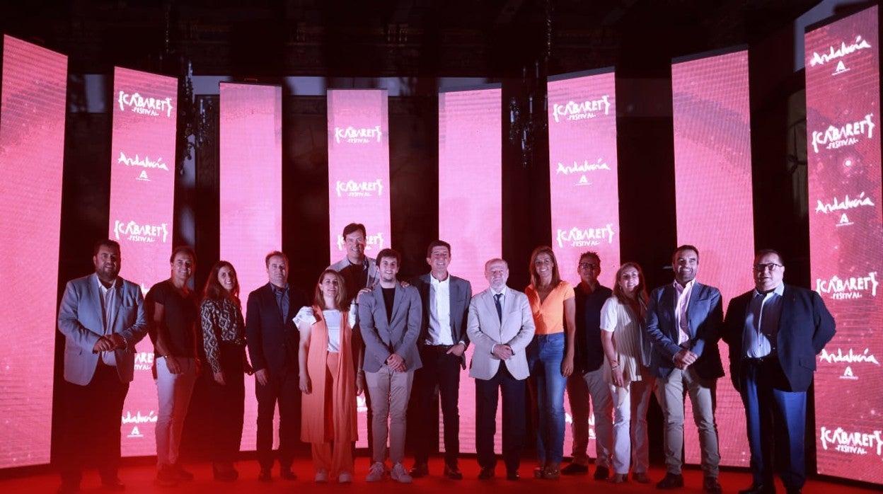 Organizadores del Cabaret Festival de Mairena del Aljarafe