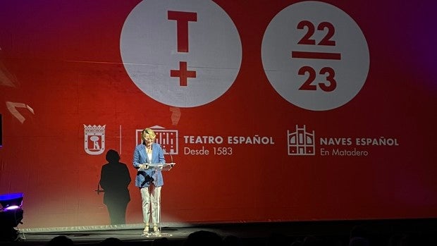 'Sed de teatro', lema del Teatro Español para la temporada 22/23