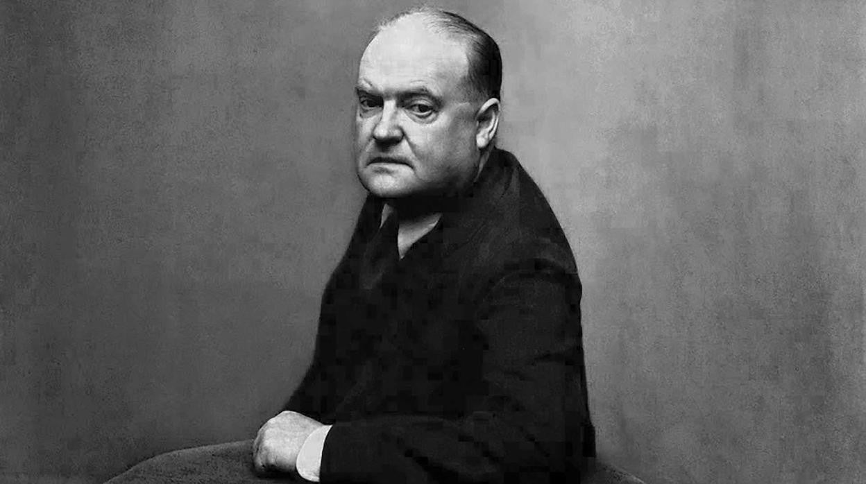 El crítico literario Edmund Wilson