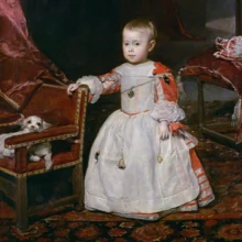 'Retrato del Príncipe Felipe Próspero', de Velázquez