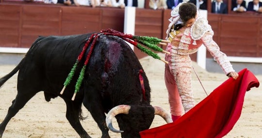 Alejandro Marcos en la Feria de San Isidro