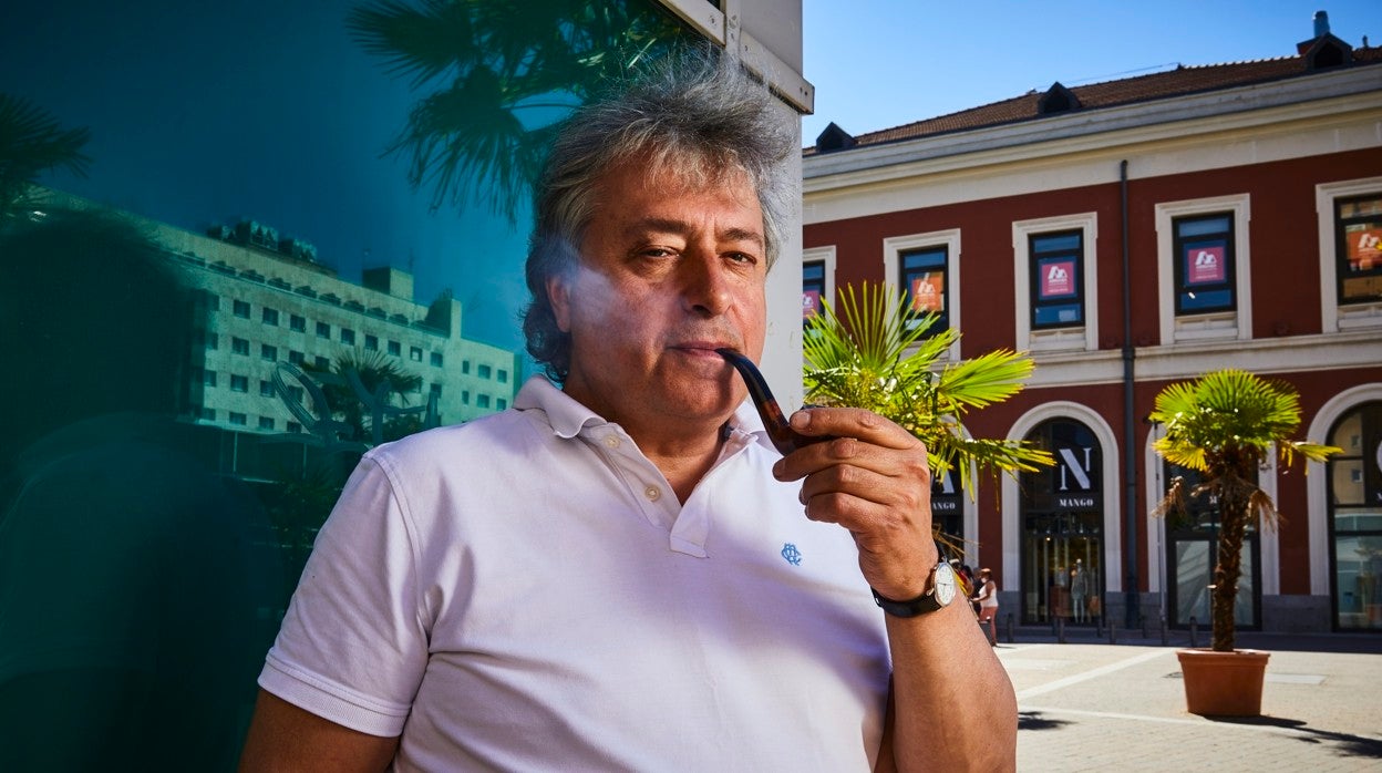 Maxim Ósipov, retratado en Madrid