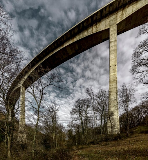 José Manuel Ballester. Viaducto de Montablitz, Cantabria