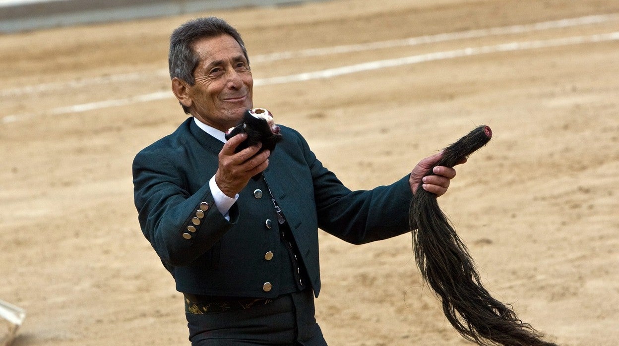 El torero Andrés Vázquez, fotografiado en 2012