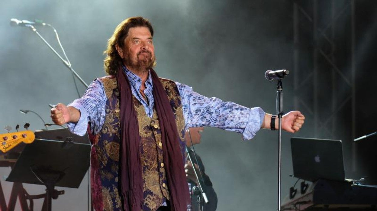 Alan Parsons durante un concierto que ofreció en Jerez en 2019