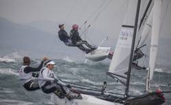 Echávarri y Pacheco, quintos en el Europeo de Nacra 17