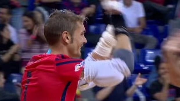 El gol de la jornada, de Cristian, portero del Barça