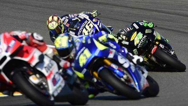 Rossi, por detrás de los hermanos Espargaró y Dovizioso