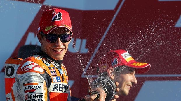 Márquez y su año más tormentoso