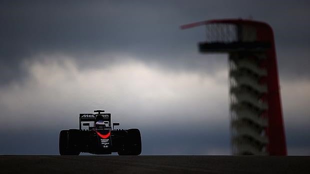 Fernando Alonso, durante el último Gran Premio en México