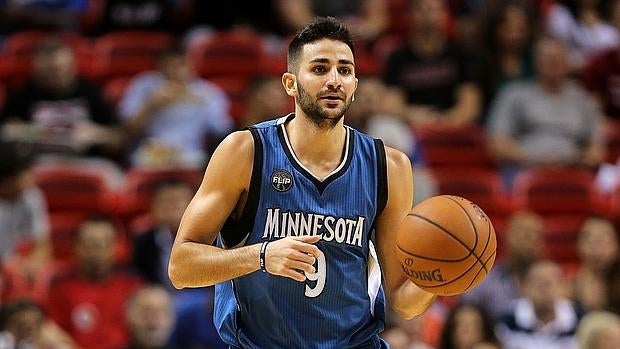 Ricky Rubio, jugador de los Timberwolves