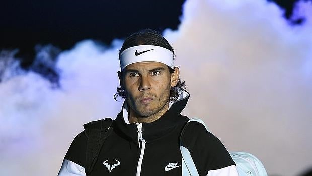 Rafael Nadal, en la Copa de Maestros de Londres