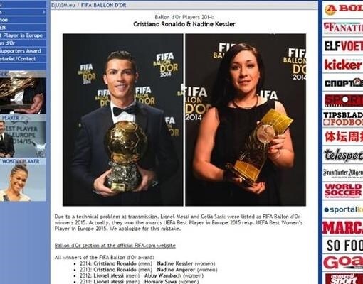 Messi, ganador del Balón de Oro 2015: ¿Filtración o error?