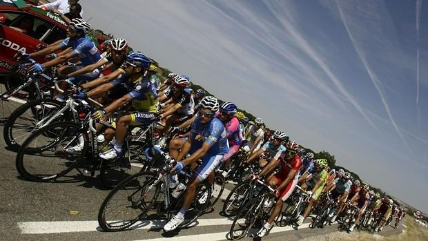 Imagen de archivo del pelotón en la Vuelta a España