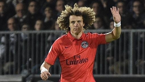 David Luiz, con el PSG