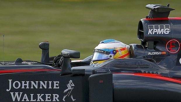 Alonso, al volante del McLaren-Honda